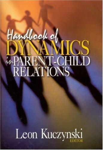Cover for Handbook of Dynamics in Parent-Child Relations