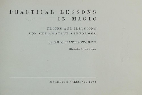 Cover for Practical lessons in magic
