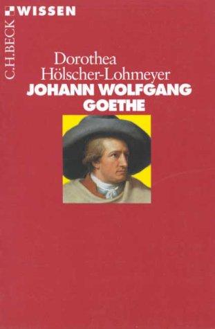 Cover for Johann Wolfgang Goethe.