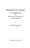 Cover for Piedras de Afilar