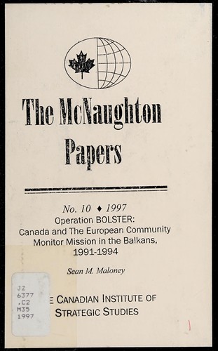 Cover for Operation BOLSTER