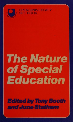 Cover for The Nature of special education