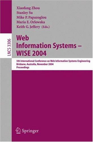 Cover for Web Information Systems -- WISE 2004