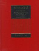 Cover for Analysis With an Introduction to Proof
