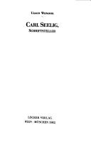 Cover for Carl Seelig, Schriftsteller