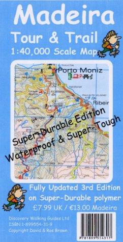 Cover for Madeira Super-durable Tour & Trail Map (Tour & Trail Maps)