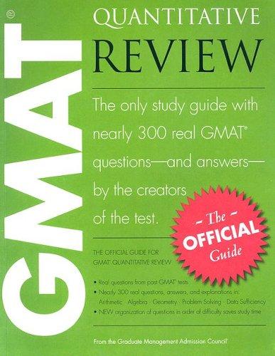 Cover for The Official Guide for GMAT Quantitative Review