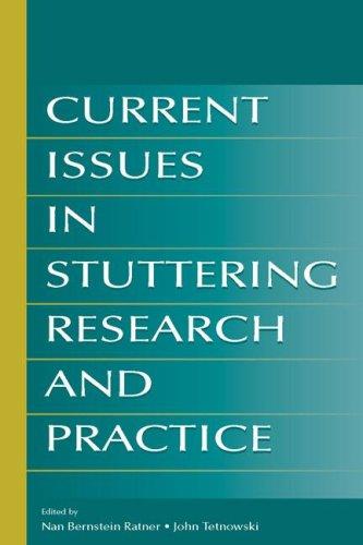 Cover for Current issues in stuttering research and practice