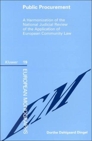 Cover for Public procurement