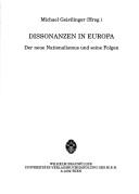 Cover for Dissonanzen in Europa
