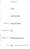 Cover for The outdoor sculpture of Washington, D.C.