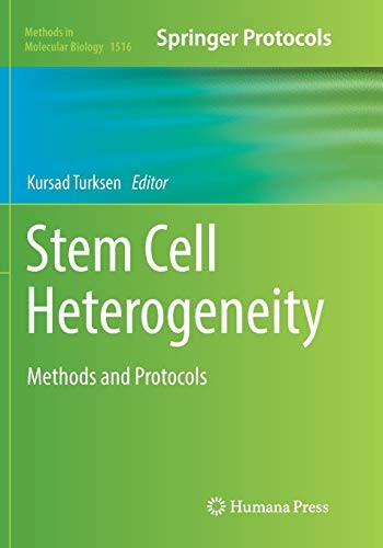 Cover for Stem Cell Heterogeneity