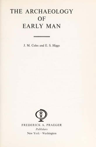 Cover for The archaeology of early man
