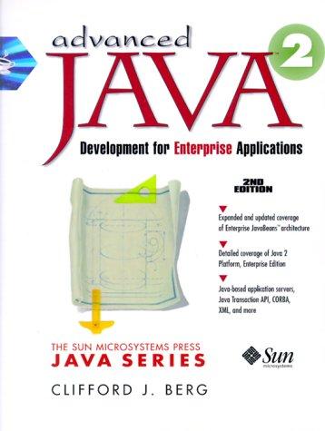 Cover for Advanced Java 2 Development for Enterprise Applications (2nd Edition)