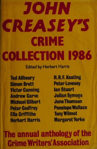 Cover for John Creasey's crime collection 1986