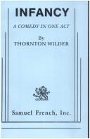 Cover for Infancy a Comedy in One Act