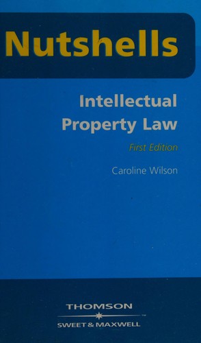 Cover for Intellectual property law in a nutshell