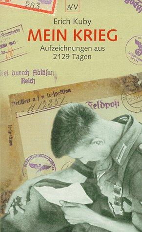 Cover for Mein Krieg. Aufzeichnungen aus 2129 Tagen.