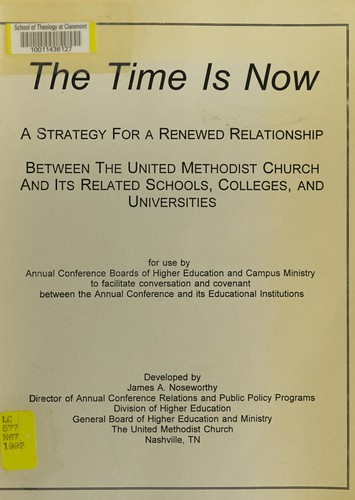 Cover for The time is now