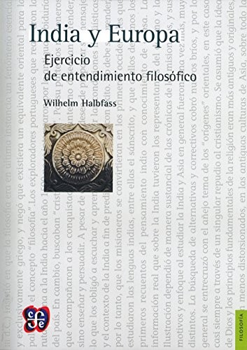 Cover for India y Europa. Ejercicio de entendimiento filosófico