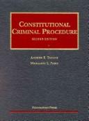 Cover for Constitutional criminal procedure