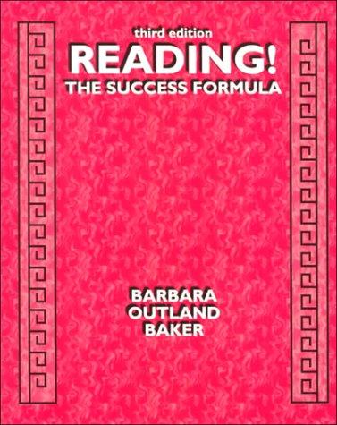 Cover for Reading!