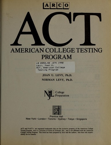 Cover for Act