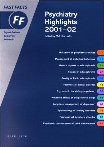 Cover for Psychiatry Highlights 2001-2002 Fast Facts Series
