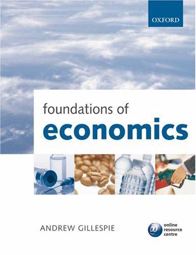 Cover for Foundations of Economics