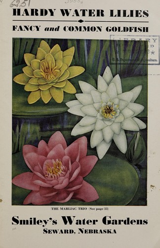 Cover for Hardy water lilies, fancy and common goldfish