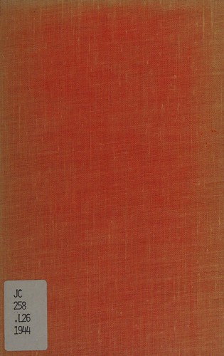 Cover for The device of government, an essay on civil polity