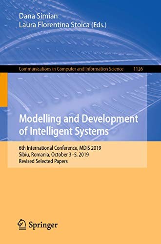 Cover for Modelling and Development of Intelligent Systems