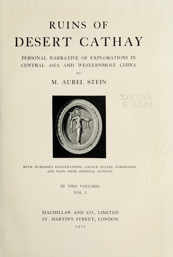 Cover for Ruins of desert Cathay
