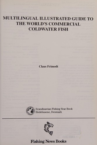 Cover for Multilingual illustrated guide to the world's commercial coldwater fish