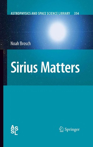 Cover for Sirius matters
