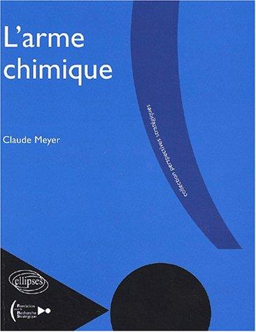 Cover for Les armes chimiques