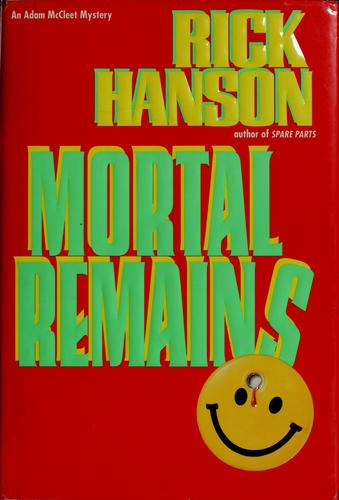 Cover for Mortal remains