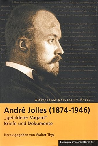 Cover for Andre Jolles (1874-1946) CB