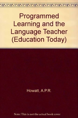 Cover for Programmed learning and the language teacher