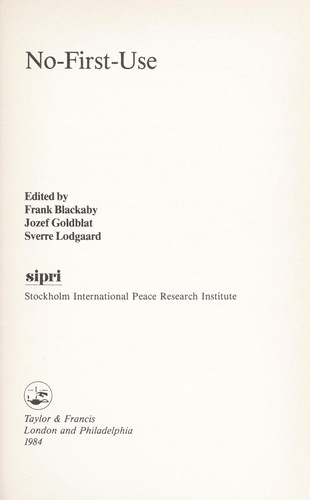 Cover for No-first-use