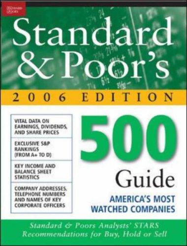 Cover for The Standard & Poor's 500 Guide (Standard and Poor's 500 Guide)