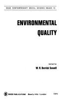 Cover for Environmental quality