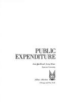 Cover for Public expenditure