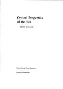 Cover for Optical properties of the sea.