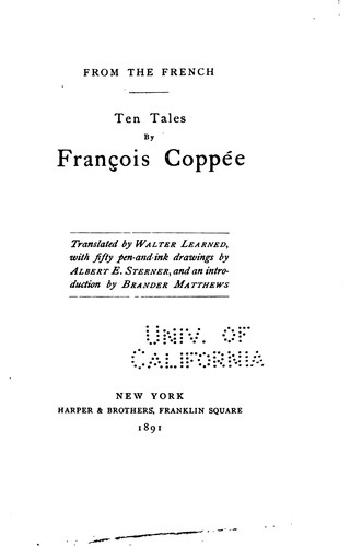 Cover for Ten tales