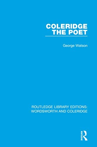 Cover for Coleridge the Poet