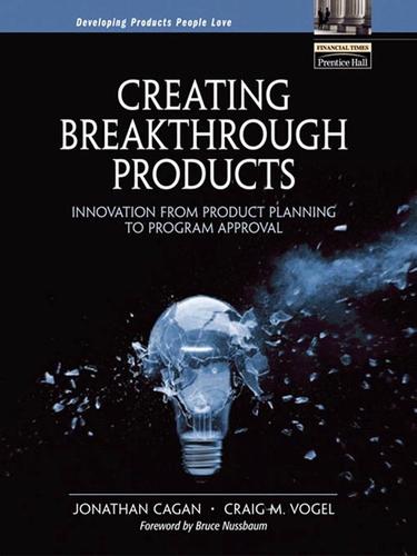 Cover for Creating Breakthrough Products