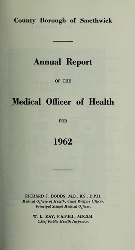 Cover for [Report 1962]