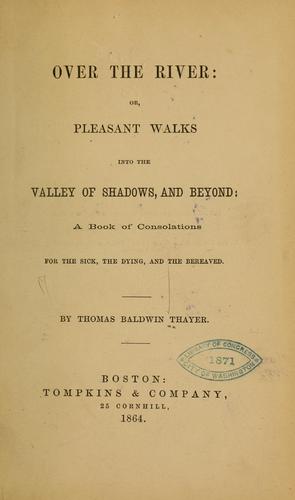 Cover for Over the river