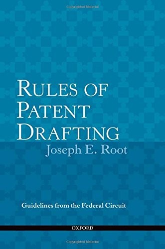 Cover for Rules of patent drafting